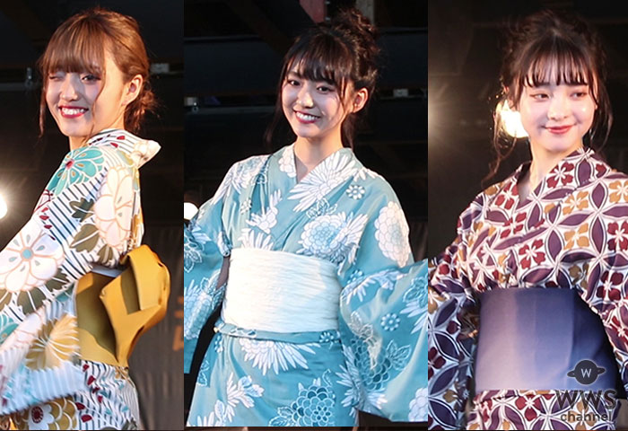 【動画】豊田ルナ、新田湖子、ねおらが「STRIPE INTERNATIONAL」ステージで艶やかな浴衣姿で魅了！＜超夏休み2019＞