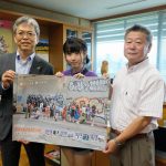 SKE48・井上瑠夏、熊本県庁に表敬訪問！1年ぶりの地元テレビ・ラジオ出演も！