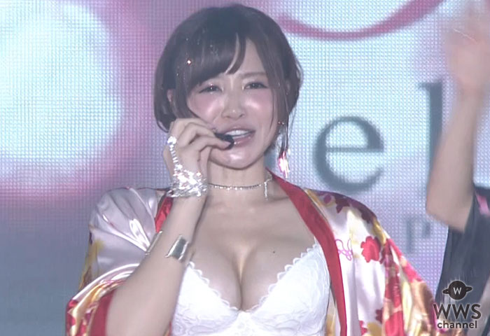 【動画】手島優がランジェリー姿のギャルモデルとランウェイでコラボ！＜関西コレクション2019 A/W＞