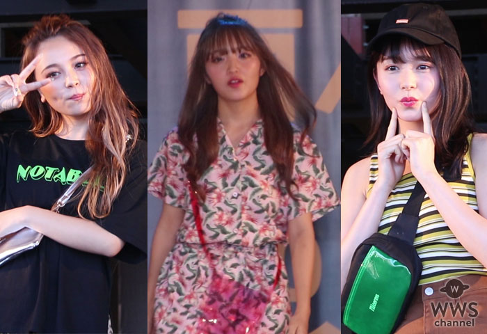【動画】ねお、れいぽよ、久間田琳加らが「NiCORON」ステージのファッションショーに登場！＜超夏休み2019＞