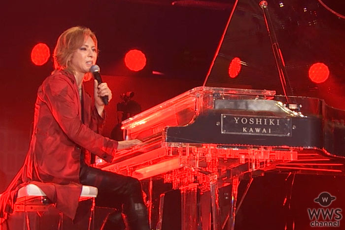 【動画】X JAPAN・YOSHIKIが楽天フェスで『紅』を生ピアノで披露！ストリングスの 切ないメロディと絶妙なコラボ！