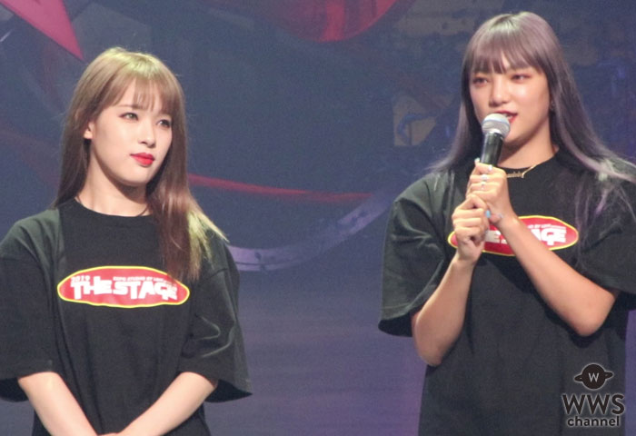 【動画】Happiness・MIYUU&須田アンナがEXPG STUDIO TOKYO発表会「THE STAGE」にサプライズ登場！