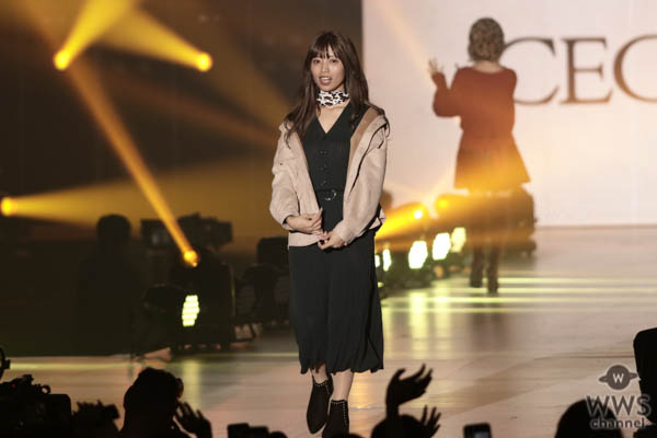 中野恵那、ゆん、えむれならが「関コレ 2019 A/W」でランウェイ披露！＜関西コレクション2019 A/W＞