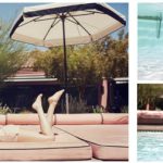 マギーが夏のLAでファッショナブルな水着やフェススタイルを魅せる！