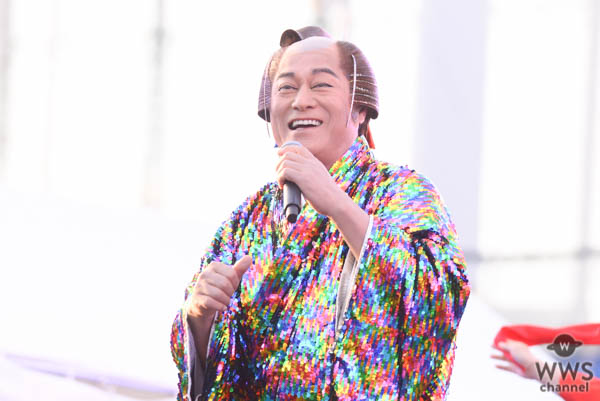 松平健がド派手なスパンコールの着物で新曲『マツケン・アスレチカ』を披露！＜2019 神宮外苑花火大会＞