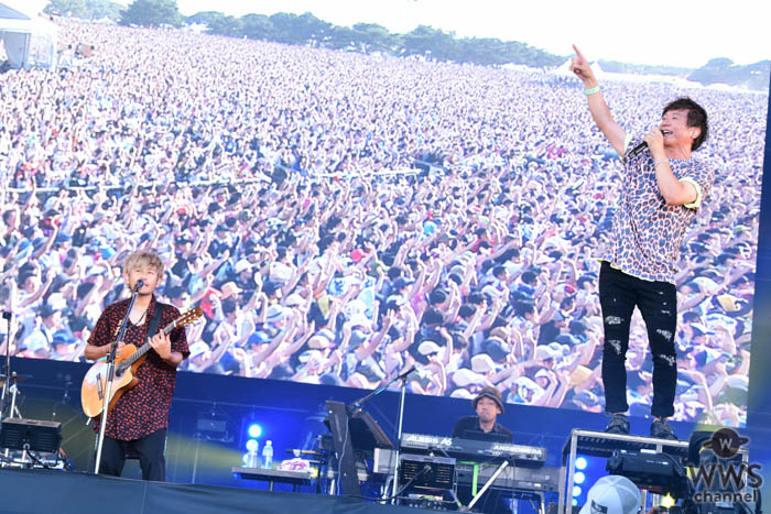 【ライブレポート】ポルノグラフィティが強さを実感させる圧巻のステージを展開！＜ROCK IN JAPAN FESTIVAL 2019＞