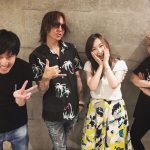 SUGIZO、ガンダムフェス出演の西川貴教、森口博子との集合写真を投稿！「超レアな時間。最高でした」