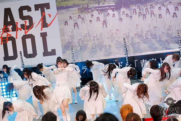 ラストアイドル、7thシングル『青春トレイン』発売記念イベントを開催！NON STYLE石田明がサプライズ出演でリアル「石田を探せ」が実現！
