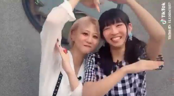 SKE48・古畑奈和とでんぱ組.inc・古川未鈴のラブラブTikTok動画が話題に！「付き合いたてのカップルやん」