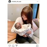 AAA・宇野実彩子、姪っ子を抱きしめと癒しの表情！「抱き方上手」「お母さんみたい」とファンの声も