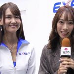 【動画】コンパニオン安藤まいが「SUPER FORMULA」（スーパーフォーミュラー）の魅力を語る！「東京モーターショー2019」EXEDY(エクセディ)ブースでモデル・岡島彩花がインタビュー！