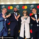 X JAPAN YOSHIKI、リーチ・マイケル選手らと豪華「Xポーズ」ショット公開！「私たちのスーパーヒーロー　夢の勢揃いですね」