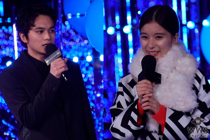 【動画】北村匠海と芳根京子がミッドタウン点灯式に登場！アニメ映画『ぼくらの7日間戦争』出演で盛り上げる！