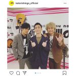 香取慎吾、ななにー終了後に草なぎ剛、稲垣吾郎との3ショット公開！「すっごくハッピーな気持ちになれました」