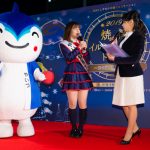 SKE48・青木詩織の冬の理想的デートプランとは？焼津市のイルミネーション点灯式に登場