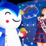 SKE48・青木詩織の冬の理想的デートプランとは？焼津市のイルミネーション点灯式に登場