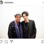 SKY-HI 、セルジオ・メンデスとの2ショット公開「太陽の様な人でした」