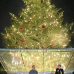 長谷川京子、横浜赤レンガ倉庫のクリスマスツリー点灯式に登場！20歳の頃の赤レンガデートの思い出を振り返る。