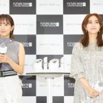 堀田茜・夏菜が美脚ミニスカ姿で美肌の秘訣を語る！