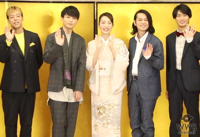 【動画】純矢ちとせ、FANTASTICS・世界、マジプリ・平野泰新ら登壇！『サクラヒメ』製作発表会開催