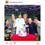 稲垣吾郎が誕生日！香取慎吾が草なぎ剛ら「ななにー」メンバーとバースデー集合写真を公開