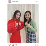 新木優子が『モトカレマニア』OP曲を歌う安田レイとの2ショット公開！「この曲大好き」「めちゃハマってます！」と反響も