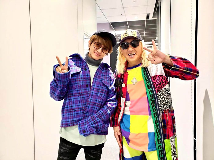 DJ KOOがNissyとエイベックスで遭遇！AAAツアー完走へエール「体に気を付けてファイティング DO DANCE ！！」