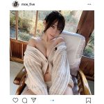 伊織もえ、カーディガンからのぞく美バストに釘付け！「セクシー過ぎます！」「とてもドキドキしたよ」