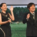 櫻井翔、綾瀬はるか、内村光良、NHK紅白本番へ向けてステージでリハーサルに臨む＜第70回NHK紅白歌合戦＞