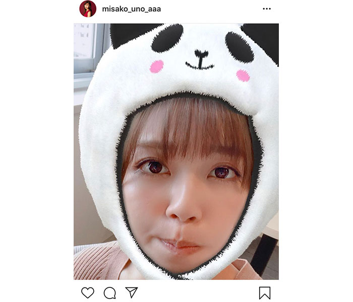 AAA 宇野実彩子のパンダ投稿に大反響！「何で何しても可愛いの」！！
