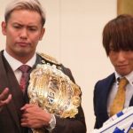 【動画】王者オカダ・カズチカと飯伏幸太が「1.4」調印式で意気込み！「伝説を作りたい」＜WRESTLE KINGDOM14＞