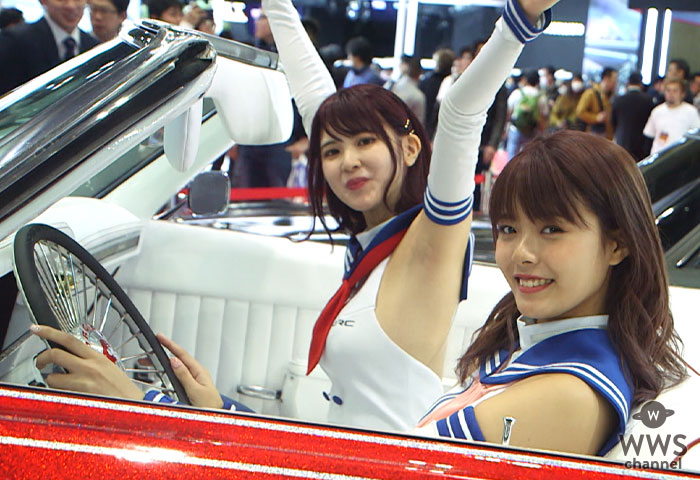 【動画】FORGIATO JAPANブースでストリート系美女＆クラシックカーをサーキットクイーン・朝陽唯、萩ゆりのがレポート！＜東京オートサロン2020＞