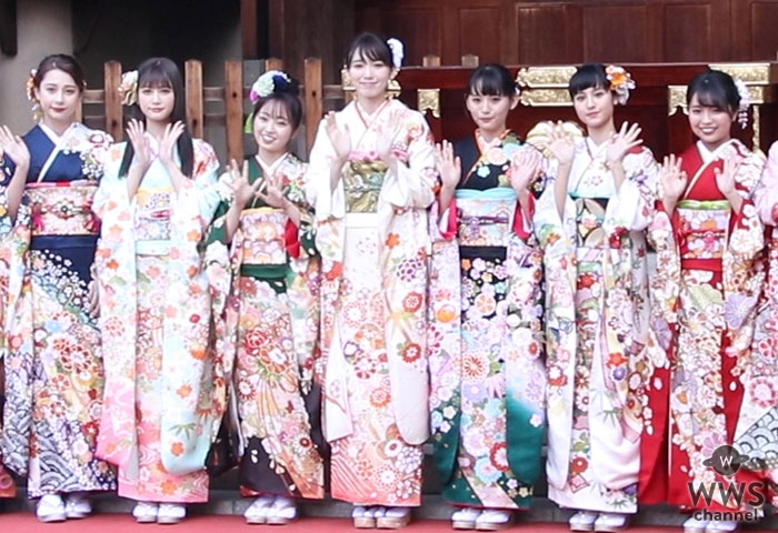 【動画】飯豊まりえ、今泉佑唯、浅川梨奈らエイベックス所属タレントが晴れ着で登場