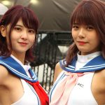 【動画】サーキットクイーン・朝陽唯、萩ゆりのが「東京オートサロン2020」でレポーターに挑戦！