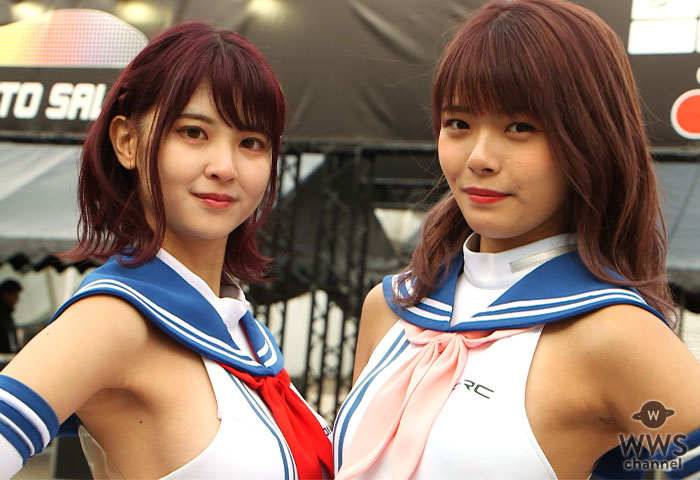 【動画】サーキットクイーン・朝陽唯、萩ゆりのが「東京オートサロン2020」でレポーターに挑戦！