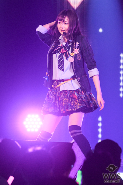 SKE48 江籠裕奈、『制服レジスタンス』で凛とした大人の一面を魅せる＜SKE48選抜メンバーコンサート＞