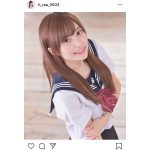 花咲れあ、アオハル感が眩しいセーラー服ショット公開に「可愛い！」「最高です」と大反響