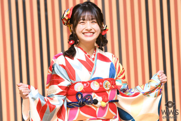 HKT48 田島芽瑠、松岡はならが成人式に出席！笑顔が絶えない会見の最後には・・・？＜AKB48グループ成人式＞