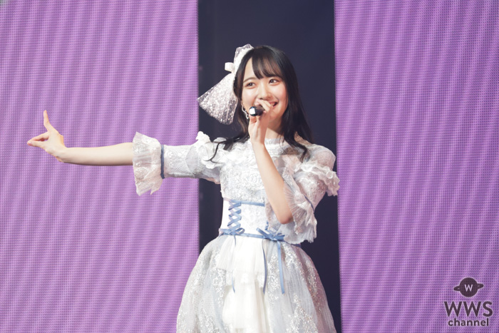 STU48 石田千穂のソロコン開幕！観客全員お面を着用の演出に「めちゃめちゃ安心しました」＜石田千穂ソロコンサート＞