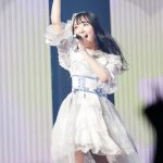 STU48 石田千穂のソロコン開幕！観客全員お面を着用の演出に「めちゃめちゃ安心しました」＜石田千穂ソロコンサート＞