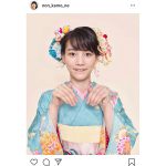 のんがネズミのポーズで2020年あけおめ振袖ショット公開！「一緒に初詣行って欲しい」