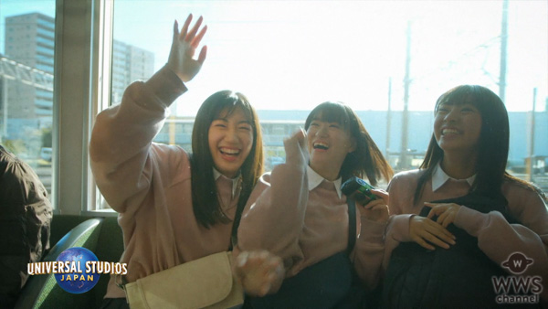 NMB48 上西怜、梅山恋和らが出演！USJの青春動画で等身大の姿を見せる