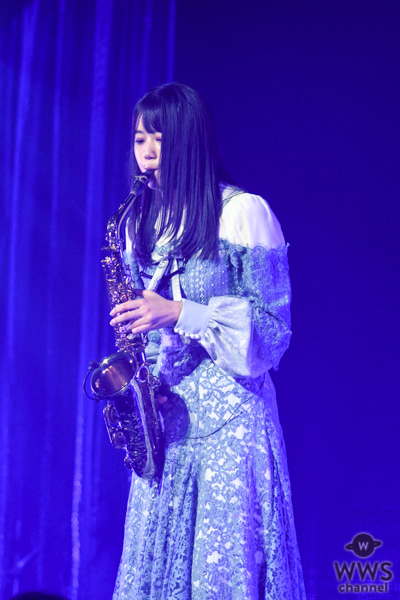 STU48 岡田奈々、瀧野由美子のサックスに乗せて『瀬戸内の声』をソロパフォーマンス＜AKB48グループ TDCホールライブ祭り＞