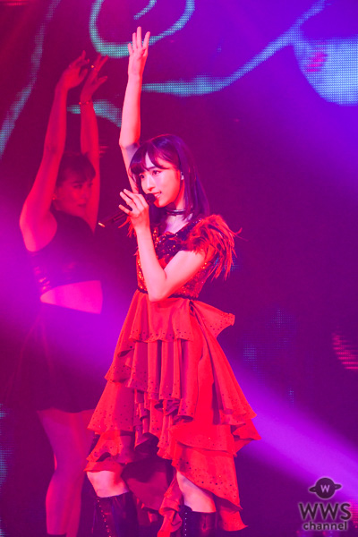 AKB48 小栗有以、前田敦子の憧れ衣装で『ラッキーセブン』歌唱！「ぬくもりやパワーをいただいてます」＜小栗有以ソロコンサート＞