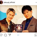 三代目JSB 山下健二郎、今市隆二の『ZIP!』モーニング2ショットに「朝から最高な癒しだ」「ニヤニヤが止まりません」
