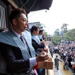 EXILE ÜSA、MAKIDAIら善光寺で節分会に参加！長野出身の澤本夏輝、会場の声援に「ライブで恩返ししていきたい」