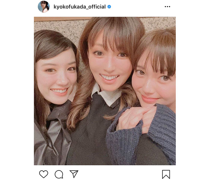 深田恭子が多部未華子、永野芽郁との「UQ3姉妹」ショットを公開！プライベートだからこそのほっこりエピソードも