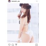 川崎あや、白黒つけられないパンダ風ショットに「一瞬で癒されました」「笹の葉になりたい」と大好評！