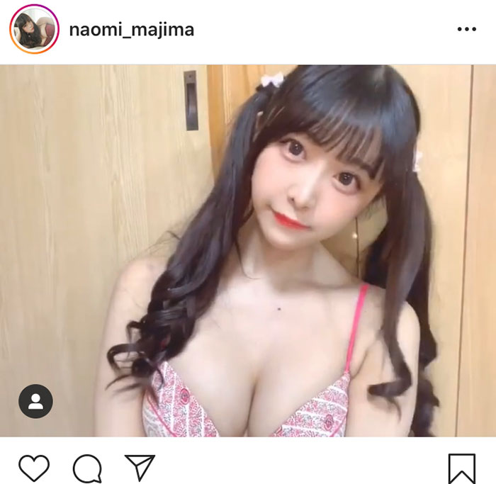 真島なおみ、美カップ全開の最強ツインテール動画公開！「ナイスボディ」「芸術」「ギャップがすごい」と大絶賛！
