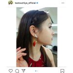 土屋太鳳、輪島塗のイヤリングを紹介！「可愛いピアス」「綺麗な横顔だ」と話題に